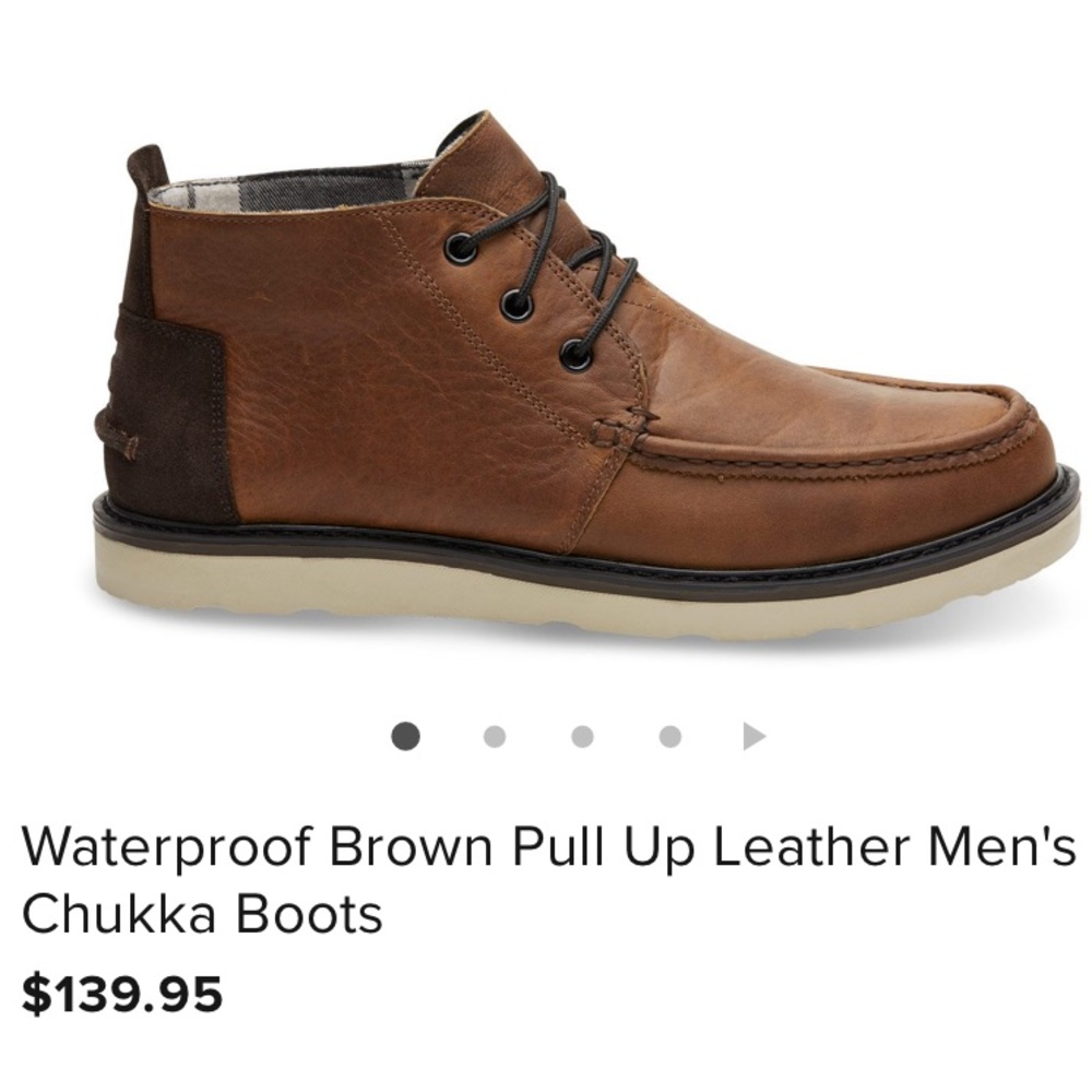 Men’s TOMS Chukka Waterproof Boots